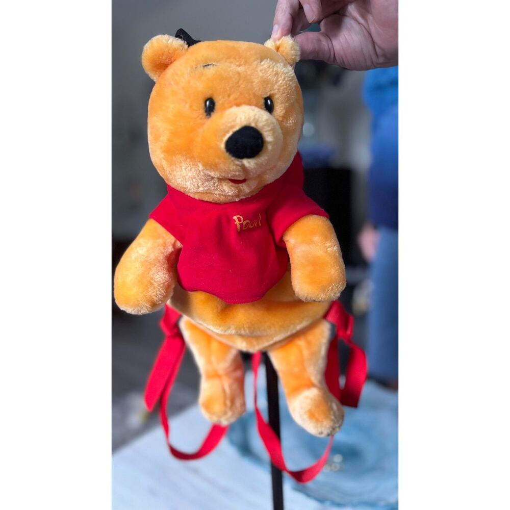 Vintage Disney Winnie the Pooh 90s Hugging Bear Backpack